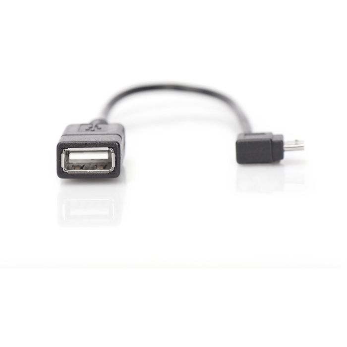 DIGITUS USB Adapter/Konverter.OTG.micro B/St-A/Bu.0.15m.sw 4 DIGITUS USB Adapter/Konverter.OTG.micro B/St-A/Bu.0.15m.sw 4