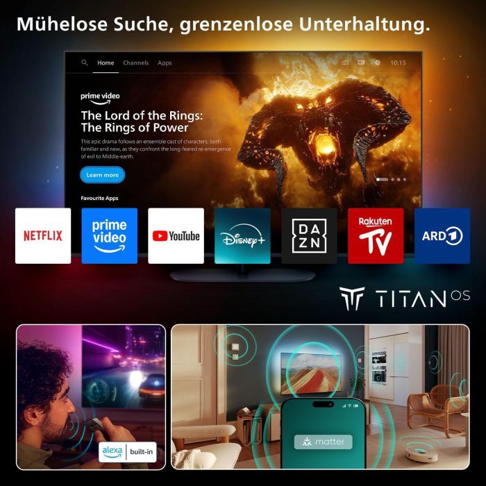 Philips 48OLED760/12 121cm 48" 4K OLED 120 Hz Ambilight Smart TV Fernseher 7 Philips 48OLED760/12 121cm 48" 4K OLED 120 Hz Ambilight Smart TV Fernseher 7