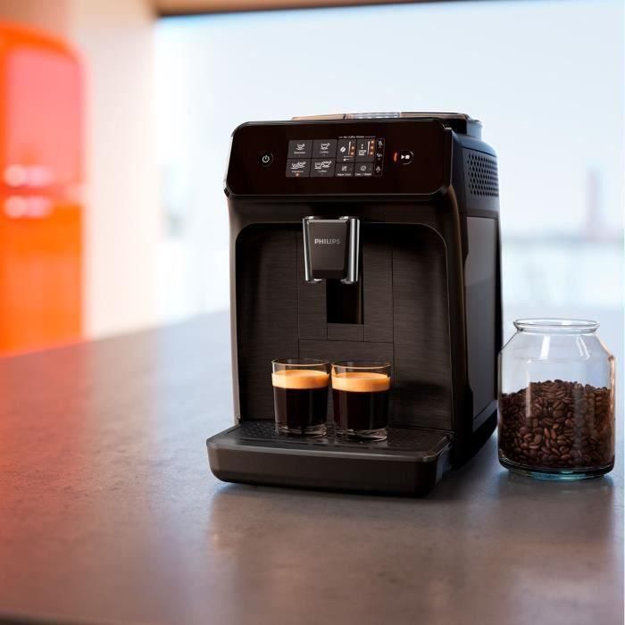Molinillo para máquina de café espresso automático - PHILIPS - EP1200/00 - 1500 W - 275 g de granos - Negro 4 Molinillo para máquina de café espresso automático - PHILIPS - EP1200/00 - 1500 W - 275 g de granos - Negro 4