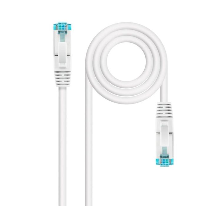Nanocable 10.20.1700-L25-W Latiguillo Cable Red LSZH SFTP Cat.7 Blanco 25 cm 0 Nanocable 10.20.1700-L25-W Latiguillo Cable Red LSZH SFTP Cat.7 Blanco 25 cm 0