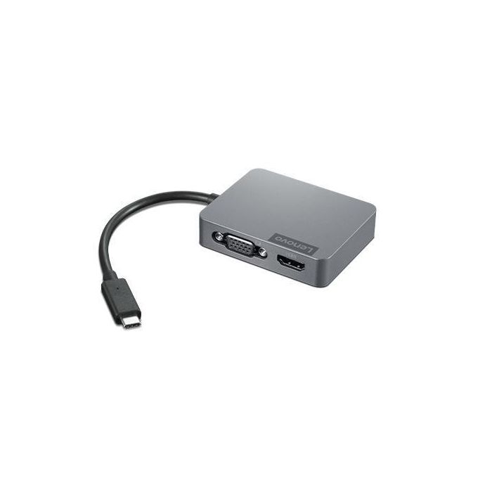 Lenovo USB-C Travel Hub Gen2 – Adaptador portátil para monitor, red y USB 1 Lenovo USB-C Travel Hub Gen2 – Adaptador portátil para monitor, red y USB 1