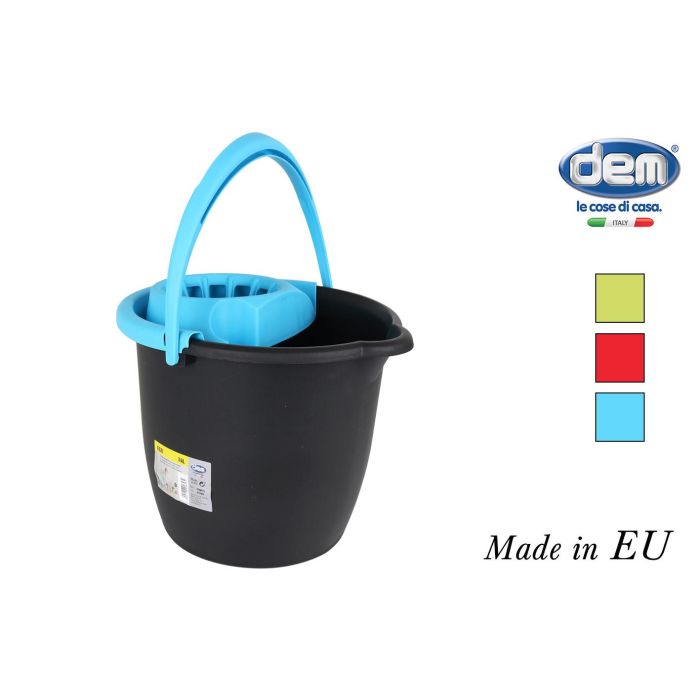 Cubo Redondo 14L con Escurridor Eco - Dem (12 Unidades) Cubo Redondo 14L con Escurridor Eco - Dem (12 Unidades)