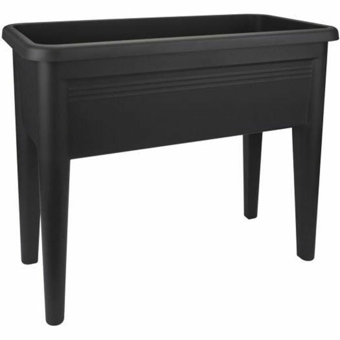 Elho Mesa de Cultivo Green Basics XXL Elevada para Balcón Terraza Crecimiento Rápido y Protección de Plantas Negro Brillante 5 Elho Mesa de Cultivo Green Basics XXL Elevada para Balcón Terraza Crecimiento Rápido y Protección de Plantas Negro Brillante 5