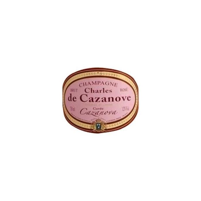 Champagne Charles de Cazanove Cazanova Arlequin Rosé AOC 1 Champagne Charles de Cazanove Cazanova Arlequin Rosé AOC 1