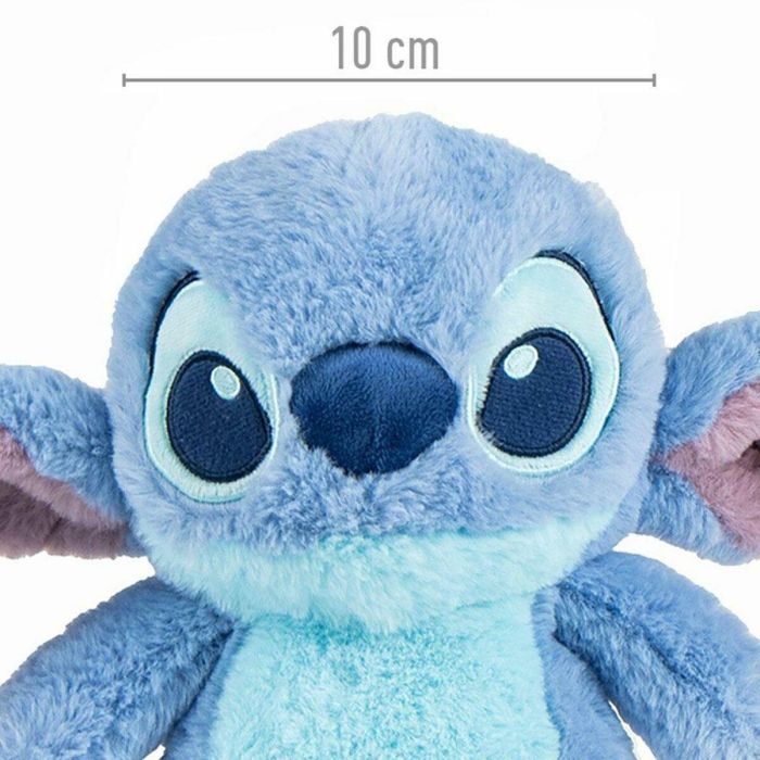 Cerdá Bolso de Peluche para Niños - Diseño Stitch Azul, Medidas 16 x 28 x 11 cm - Ideal para Edades de 3 Años en Adelante 1