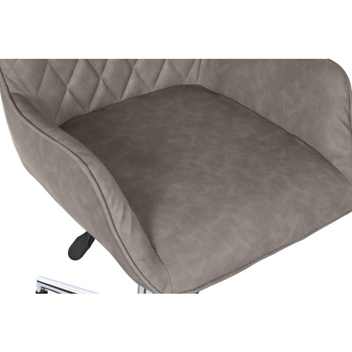 DKD Home Decor Silla Loft Gris 56.5 x 80 x 52 cm 1