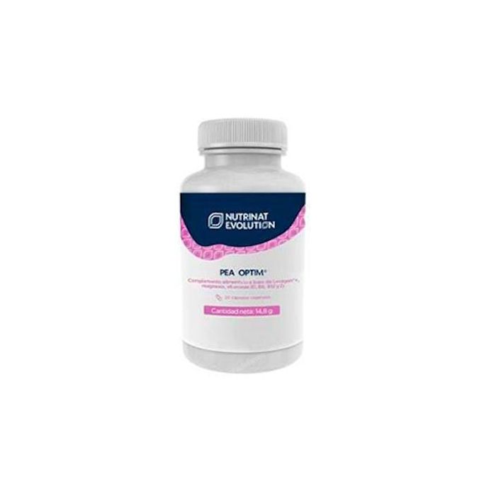 NUTRINAT EVOLUTION Pea Optim Levagen+ 20Vcaps. con PEA, Vitaminas B y Magnesio para Función Neurológica y Psicológica Normal