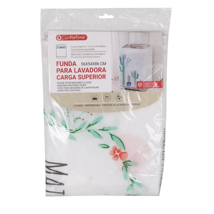 Funda para lavadora superior 62x56x84 cm - Confortime (18 Unidades) 1