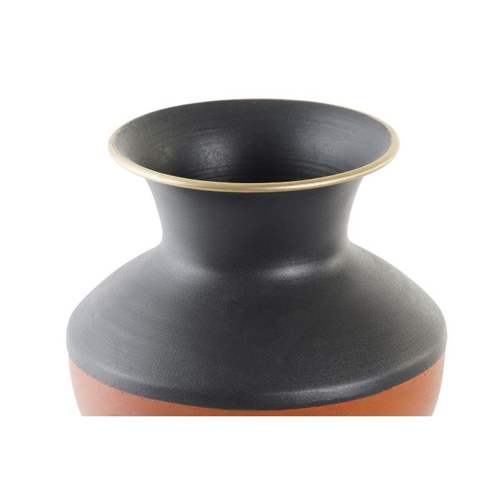 DKD Home Decor Jarrón Moderno Multicolor Metal 18 x 21 x 18 cm 2