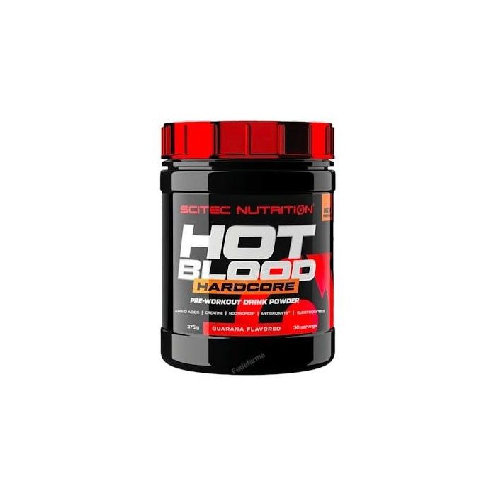 SCITEC NUTRITION Hot Blood Hardcore 375G Zumo De Naranja