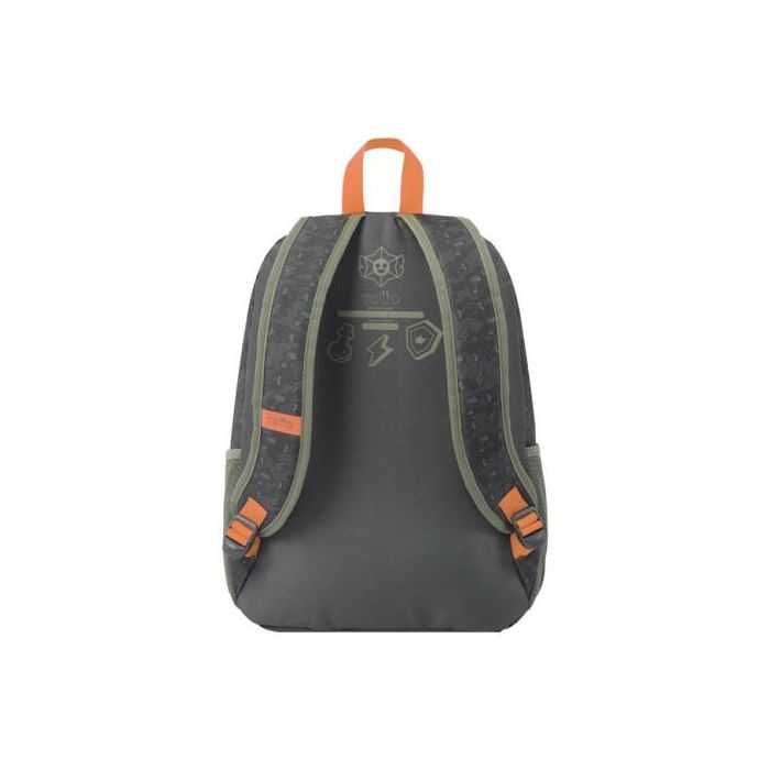 Totto Mochila Escolar Grande de Cartoons Verde MJ04BWM003-2310-4DJL 2