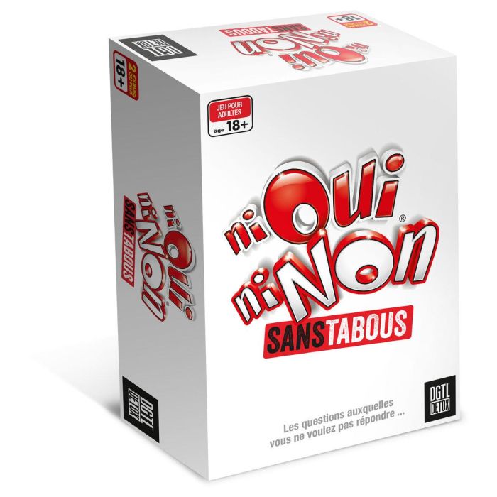 Megableu Ni Oui Ni Non Sans Tabous - Juego de mesa para adultos +18, preguntas traviesas para fiestas 2 Megableu Ni Oui Ni Non Sans Tabous - Juego de mesa para adultos +18, preguntas traviesas para fiestas 2