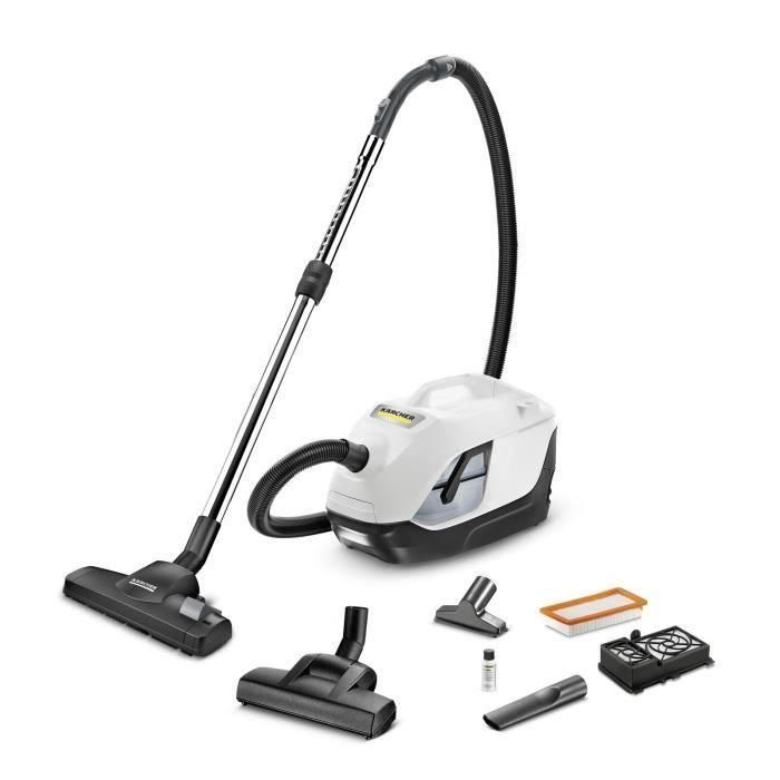 NUEVO KARCHER DS 6 PLUS - Aspirador sin bolsa con filtración de agua + Accesorios - Rechaza el 99,95% del aire libre de polvo NUEVO KARCHER DS 6 PLUS - Aspirador sin bolsa con filtración de agua + Accesorios - Rechaza el 99,95% del aire libre de polvo