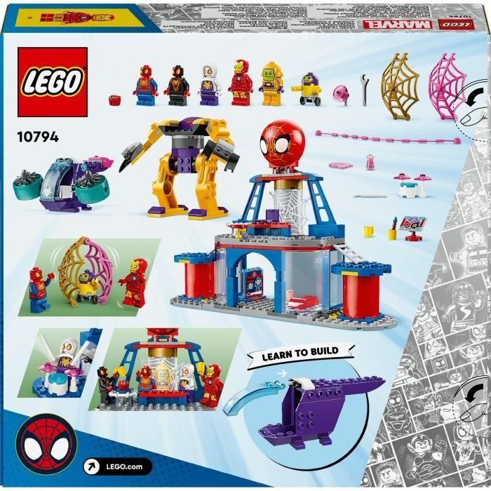 LEGO Marvel Spidey y sus increíbles amigos 10794 Sede del tirador web del equipo Spidey 5 LEGO Marvel Spidey y sus increíbles amigos 10794 Sede del tirador web del equipo Spidey 5
