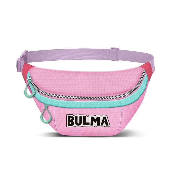 Karactermania Riñonera Smart Dragon Ball Bulma, Bolsa con Compartimento Principal, Bolsillo Frontal y Trasero, Correa Ajustable, Poliéster, 20 x 7 x 15 cm 1