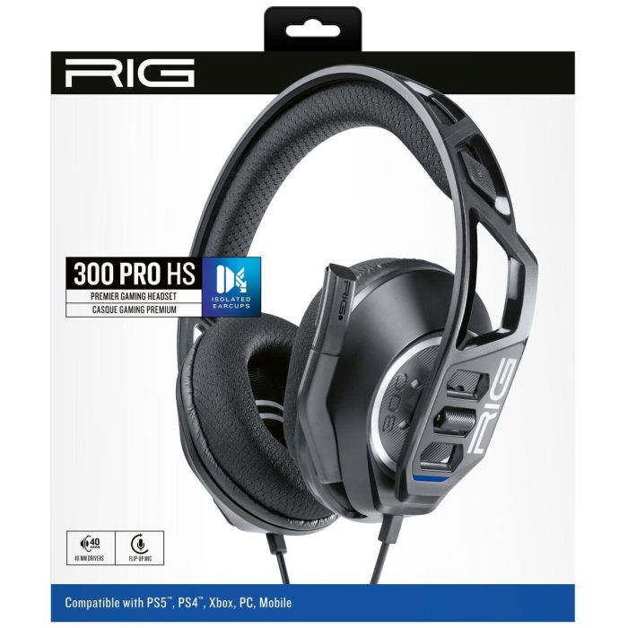 Auriculares con Micrófono Gaming Rig Gaming RIG300PROHS Negro 15