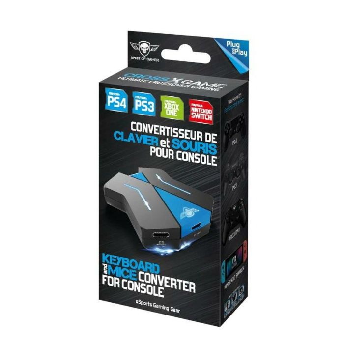 Hub USB Spirit of Gamer Crossgame Azul 1 Hub USB Spirit of Gamer Crossgame Azul 1