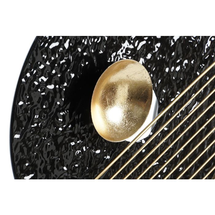 DKD Home Decor Espejo Moderno Negro Dorado 83 x 5 x 54 cm 2