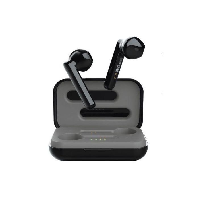 Auriculares Bluetooth Trust Primo Touch con estuche de carga/ Autonomía 4h/ Negros Auriculares Bluetooth Trust Primo Touch con estuche de carga/ Autonomía 4h/ Negros