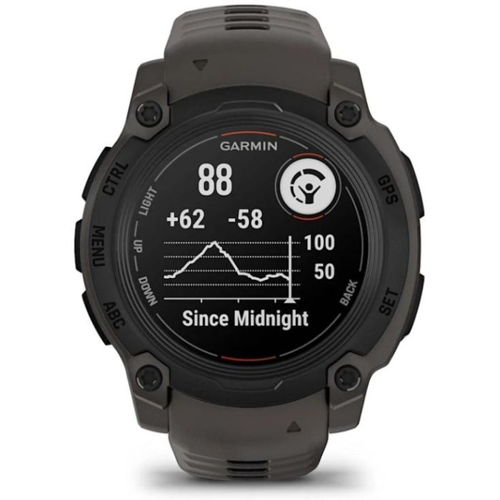 Garmin Instinct E Smartwatch GPS 40mm Negro 1,86 cm (0.73") Pantalla MIP 166x166px, MIL-STD-810, 10 ATM, GPS Satélite 7