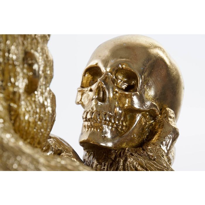 DKD Home Decor Figura Gorila Calavera Pensador Dorado Resina Hecho a Mano 33 x 43 x 33 cm 3 DKD Home Decor Figura Gorila Calavera Pensador Dorado Resina Hecho a Mano 33 x 43 x 33 cm 3