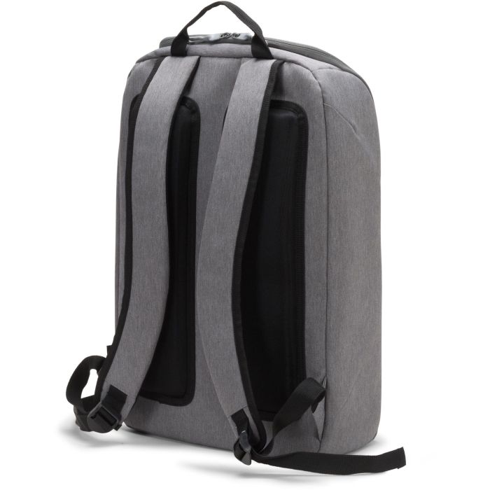 DICOTA Eco Backpack MOTION 13-15.6" para Portátil, Mochila de Poliéster Reciclado, 23L, Gris Claro 1