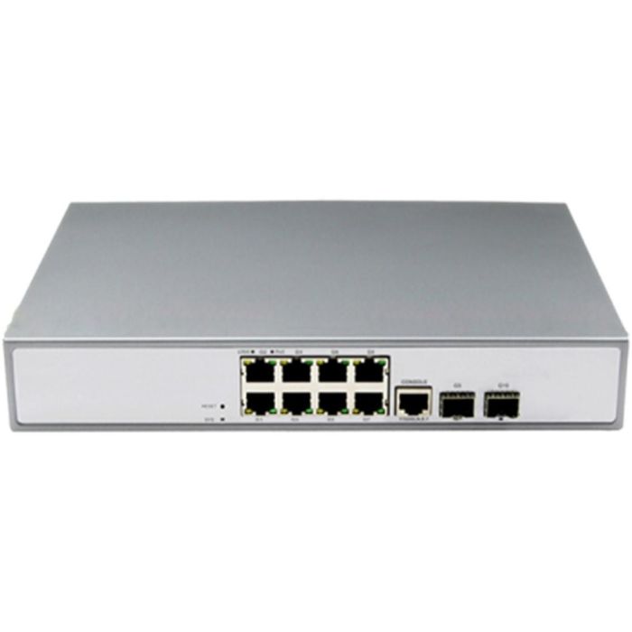 Galgus Switch G-SW-M8P2S 8 Puertos Gigabit PoE + 2 SFP, 250W, Gestionado, VLAN, QoS, para Hoteles y Empresas Galgus Switch G-SW-M8P2S 8 Puertos Gigabit PoE + 2 SFP, 250W, Gestionado, VLAN, QoS, para Hoteles y Empresas