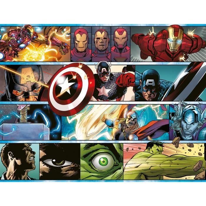 Ravensburger NAT1747456900962 Rompecabezas 2000 Piezas - La Fuerza de los Vengadores Marvel
