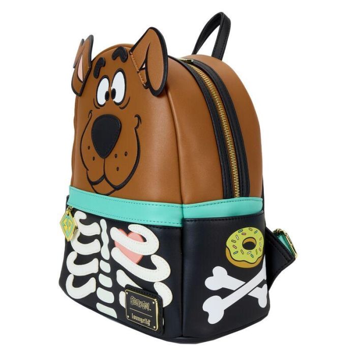 Mochila Skeleton Scooby Doo Loungefly 26cm 2