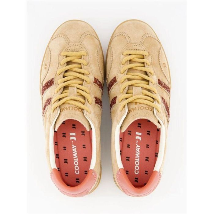 Zapatillas Casual de Mujer Coolway Kizuna Marrón claro 41 5 Zapatillas Casual de Mujer Coolway Kizuna Marrón claro 41 5