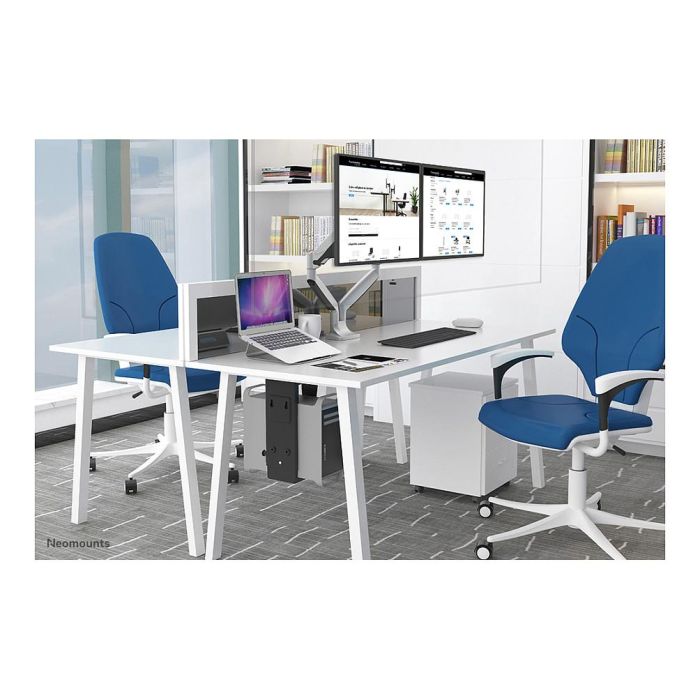 Neomounts NM-CPU100BLACK Soporte CPU/PC Bajo Mesa, Max 10 kg, 360° Giratorio, H:30-53 cm, W:9-20 cm, Universal, Negro 7 Neomounts NM-CPU100BLACK Soporte CPU/PC Bajo Mesa, Max 10 kg, 360° Giratorio, H:30-53 cm, W:9-20 cm, Universal, Negro 7