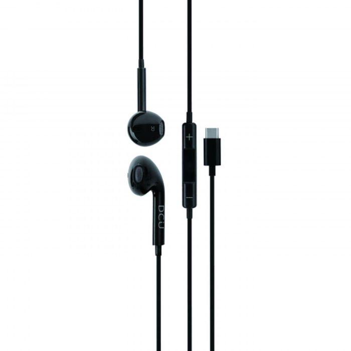 Auriculares DCU 34151011 Negro Multicolor