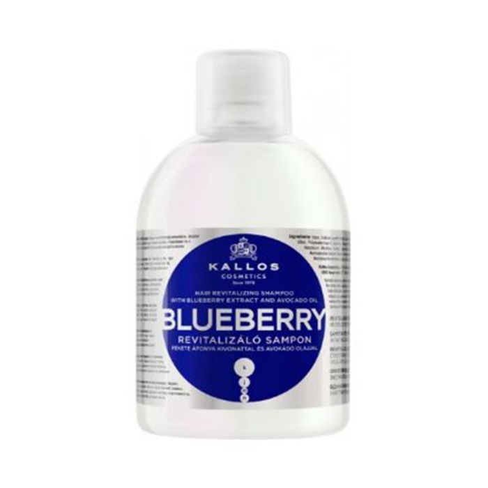 Kallos Mascarilla Capilar Revitalizante Blueberry 1000 ml para Mujer