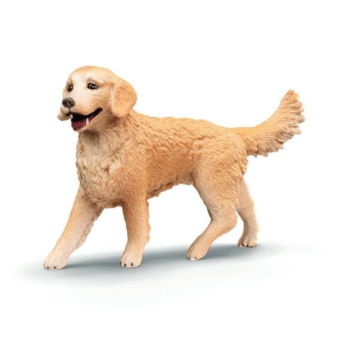 Caja para caseta para perros con Golden Retriever, SCHLEICH 42722 Farm World, 4 años 4