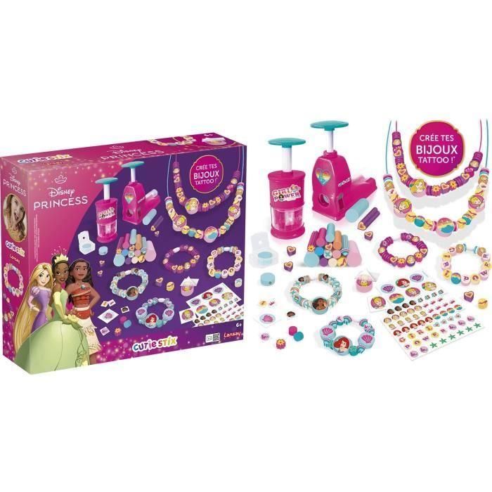 Lansay LAN1735717212250 Taller Creativo Princesas Disney - Cortar y perforar - 14 Stix 5