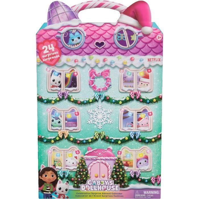 Spin Master 6071068 Calendario de Adviento La Casa de Gabby con Sorpresas Coleccionables, Figuras y Accesorios +3 años 1 Spin Master 6071068 Calendario de Adviento La Casa de Gabby con Sorpresas Coleccionables, Figuras y Accesorios +3 años 1