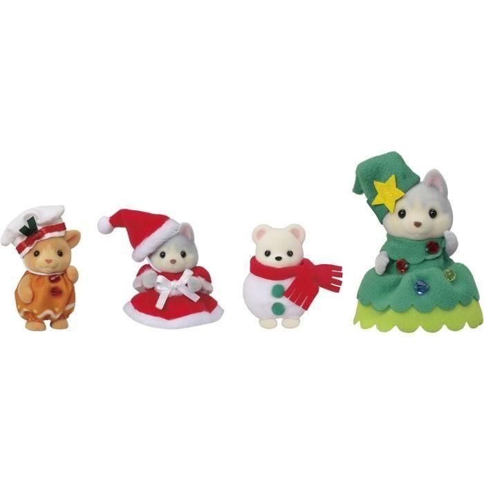 Muñeca - SYLVANIAN FAMILIES - La caja navideña - 4 figuras articuladas 2 Muñeca - SYLVANIAN FAMILIES - La caja navideña - 4 figuras articuladas 2