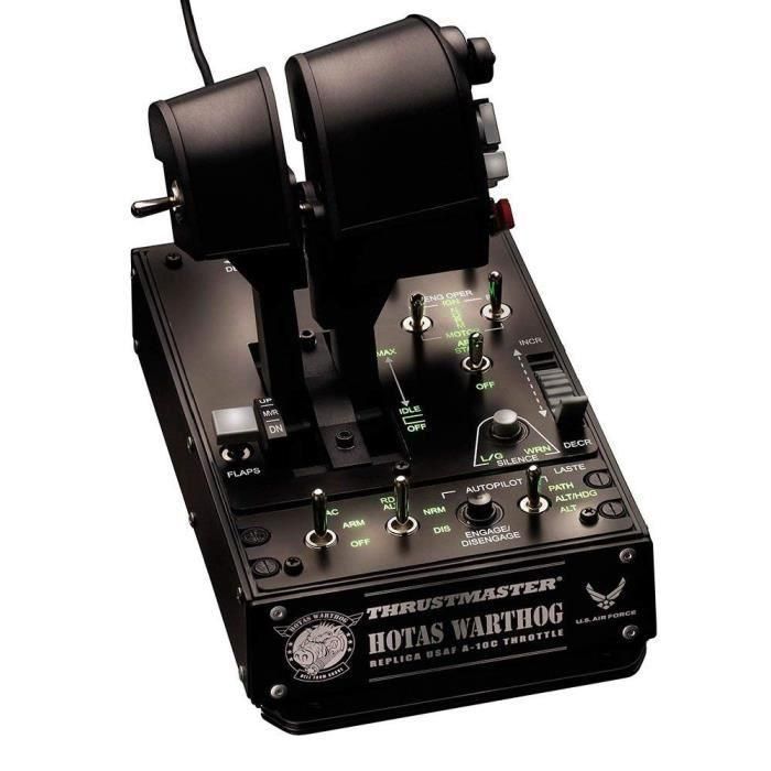 Thrustmaster HOTAS Warthog Dual Throttles Negro USB Simulador de Vuelo PC 3 Thrustmaster HOTAS Warthog Dual Throttles Negro USB Simulador de Vuelo PC 3