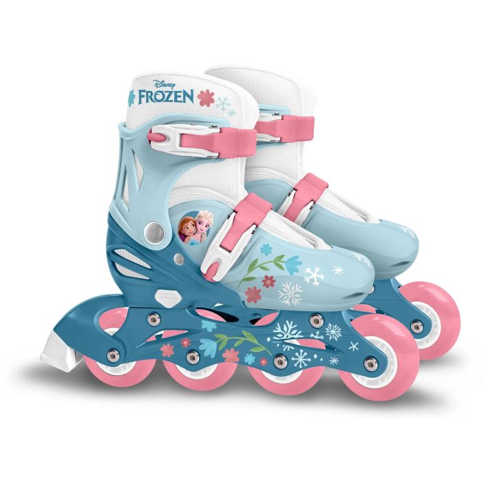 Reine Des Neiges Patines en Línea 2 en 1 Frozen Niñas Azul Talla 27-30 REI3496272463013