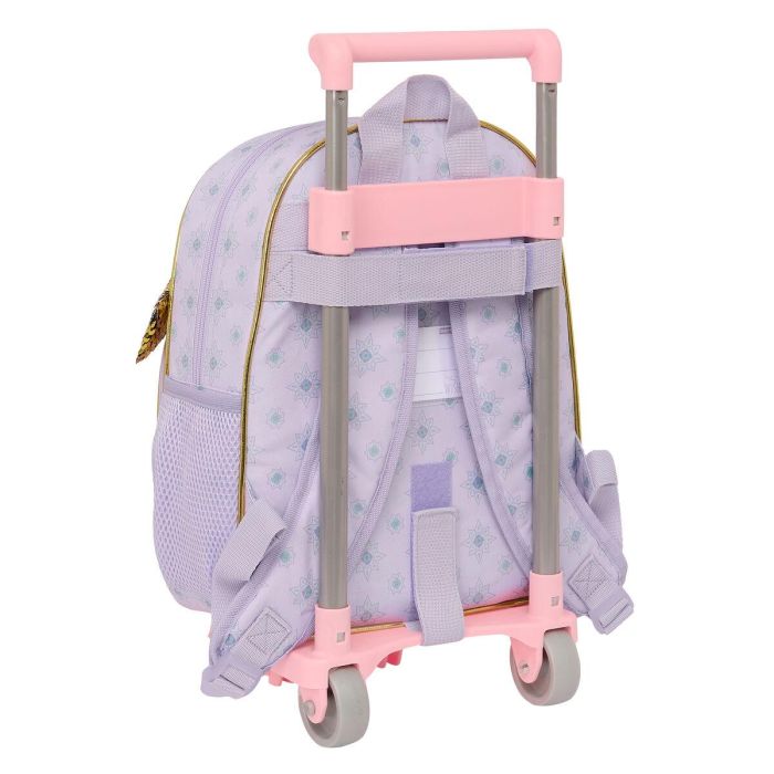 Mochila Escolar con Ruedas Wish Lila 28 x 34 x 10 cm 1