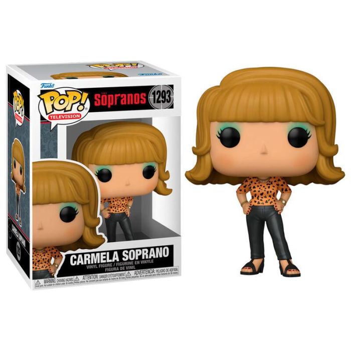 Funko Pop Series Tv Los Soprano - Carmela Soprano, Figura de Vinilo de 9 cm con Caja Original 1