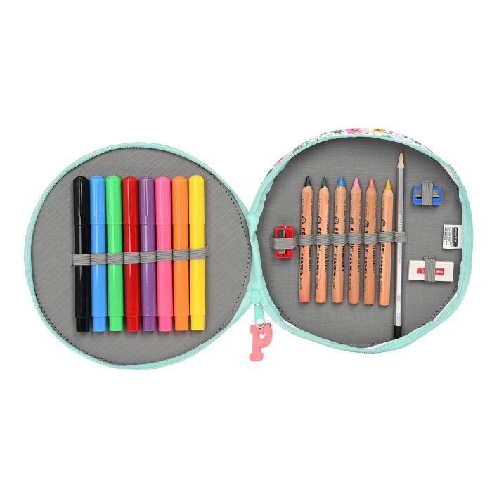 Plumier Peppa Pig Cosy corner Redondo Azul claro (18 Piezas) 1 Plumier Peppa Pig Cosy corner Redondo Azul claro (18 Piezas) 1