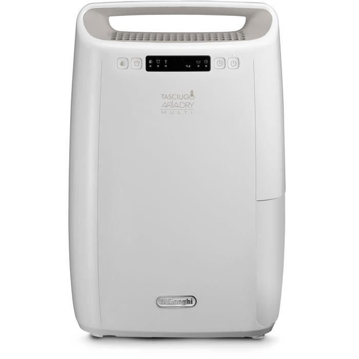 De'Longhi DEXD214RF Deshumidificador, Capacidad 2.1 L, Elimina Humedad hasta 65 m³, Flujo Aire 125 m³/h 2