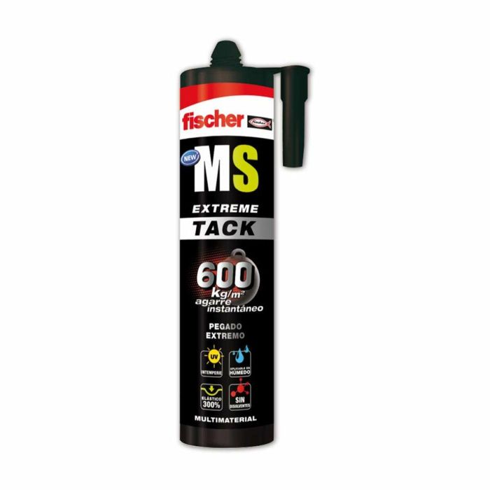 Sellador/Adhesivo Fischer Ms Negro 290 ml 1 Sellador/Adhesivo Fischer Ms Negro 290 ml 1