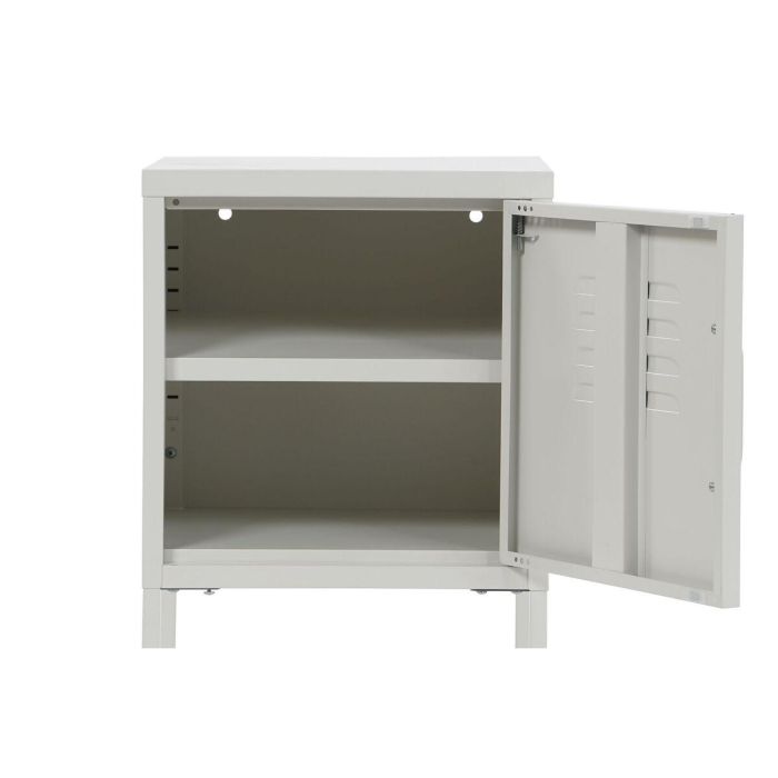 Mesita De Noche Vintage DKD Home Decor Blanco 35 x 51 x 35 cm 7 Mesita De Noche Vintage DKD Home Decor Blanco 35 x 51 x 35 cm 7