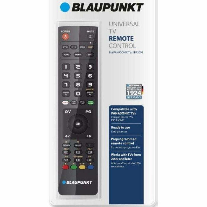 Mando a Distancia Universal Blaupunkt BP3005 Panasonic 1 Mando a Distancia Universal Blaupunkt BP3005 Panasonic 1