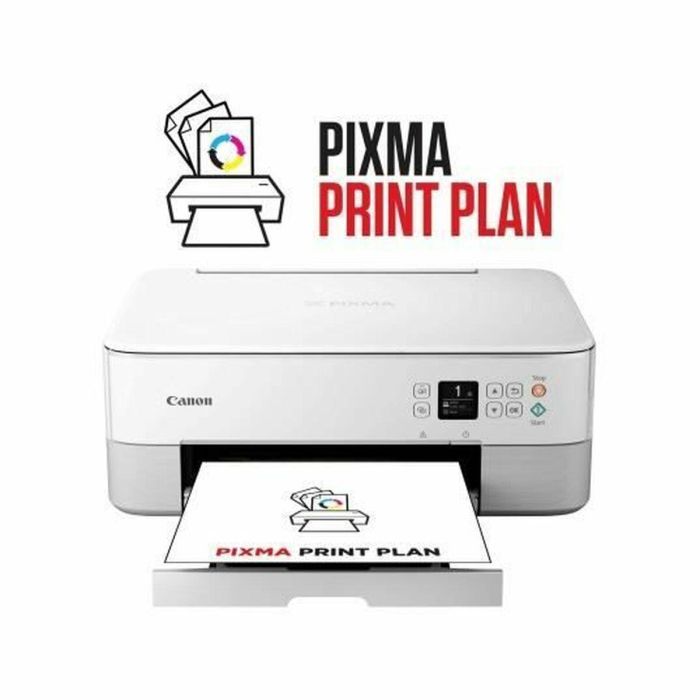 Canon PIXMA TS5351i Impresora Multifunción 3 en 1 WiFi Blanco 1