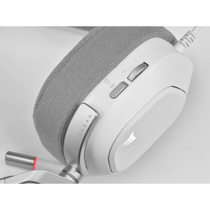 Corsair Helmet Gaming Premium HS80 RGB USB-White (CA-9011238-UE) 3