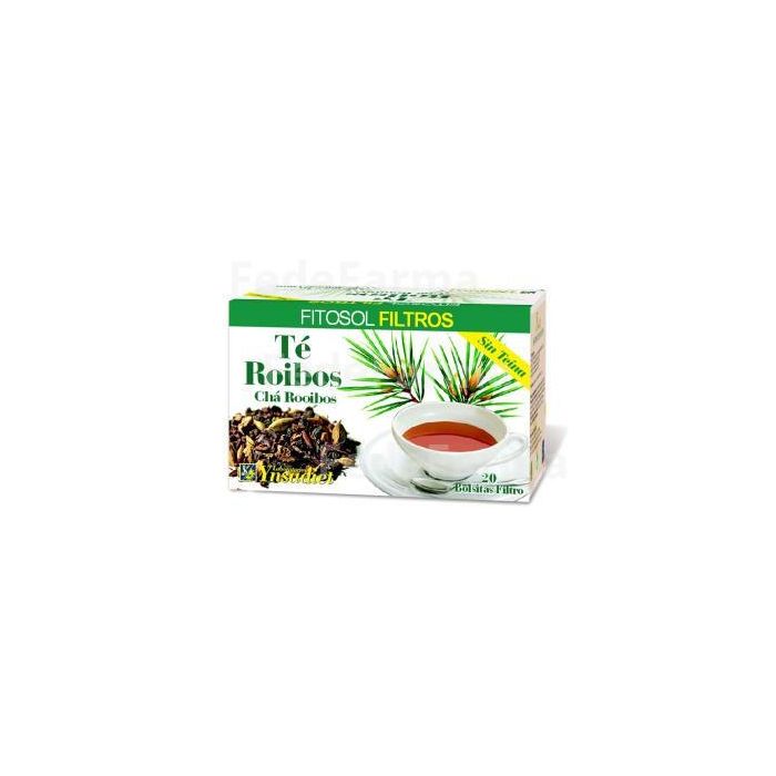 Fitosol Infusión de Té Roibos sin Teína, 20 Filtros
