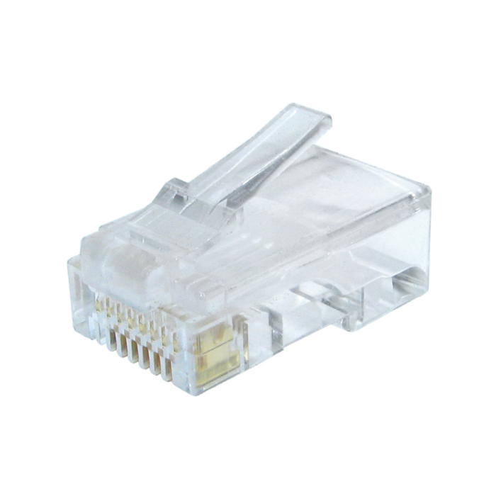 Gembird LC-8P8C-002/100 conector RJ-45 Transparente Gembird LC-8P8C-002/100 conector RJ-45 Transparente